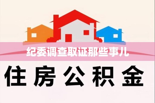 全南纪委调查取证那些事儿